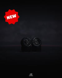 PORSCHE 918 - Custom 1/64 Wheels + Ultra-Thin Tires
