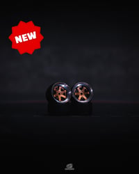 Image 1 of VOLK TE37 V2 - Forged Alloy 1/64 Wheels + Ultra-Thin Tires