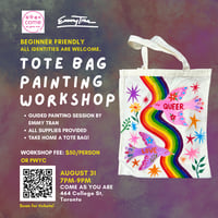 TOTE BAG PAINTING WORKSHOP