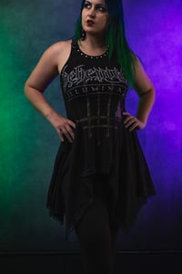 Image 8 of S/M Behemoth Flowy Tunic Top