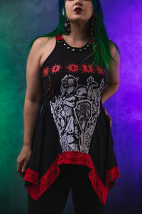 Image 1 of S/M No Cure Flowy Tunic Top