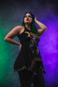 Image 8 of S/M Hate Flowy Tunic Top