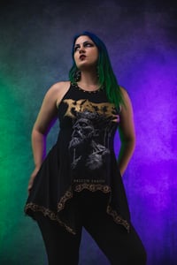 Image 3 of S/M Hate Flowy Tunic Top