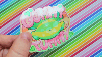 Image 2 of Gummy Tummy - Sticker
