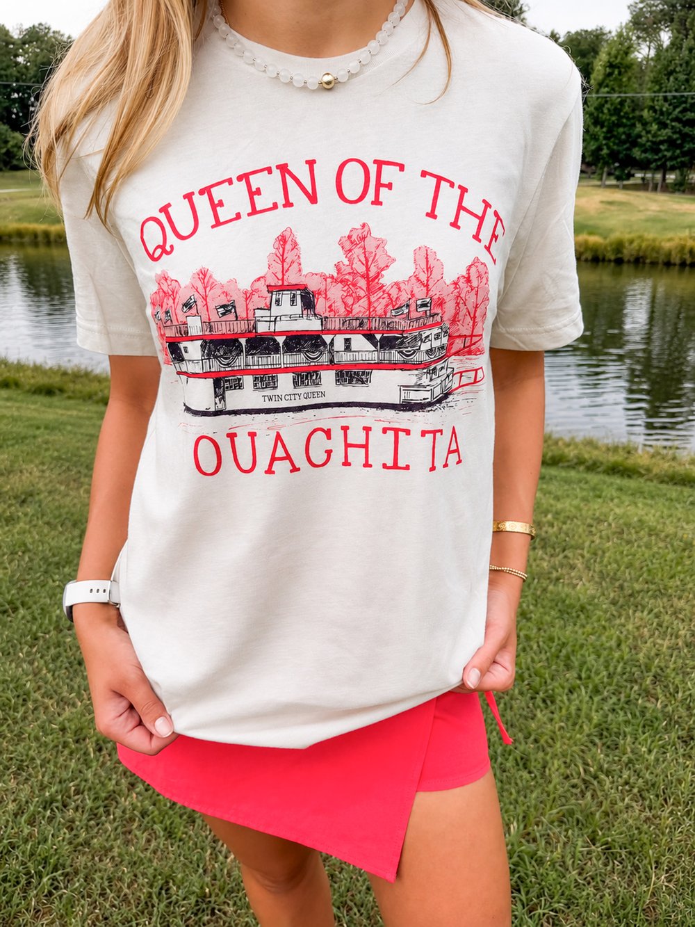 Image of Queen of the Ouachita Riverboat Tee