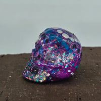Image 2 of Painted Skull - Berry Burst