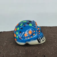 Image 2 of Painted Skull - Neon Tide