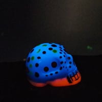 Image 6 of Painted Skull - Neon Tide