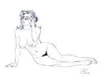 HOLLYWOOD NUDENIK Original sketch