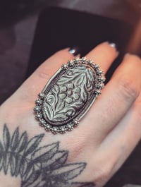 Image 2 of Moon flower ring 7