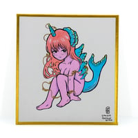Image 1 of Bake-Kujira Girl Shikishi Artwork