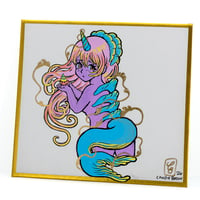 Image 2 of Bake-Kujira Girl Shikishi Artwork