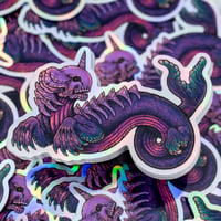 Bake-Kujira Holo Sticker