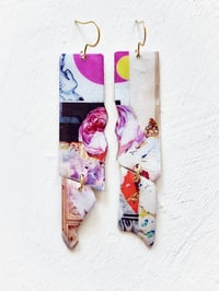 Image 1 of ‘jelly donuts’ – abstract alchemies earring dangles
