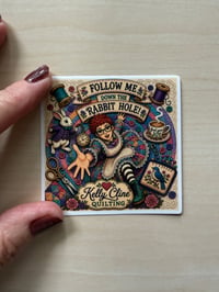 Image 2 of STICKER—Rabbit Hole