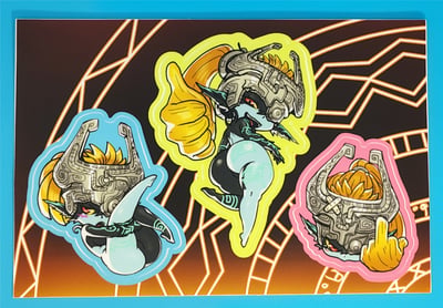 Image of Midna Moods by Revtilian