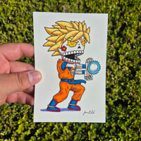 Image 1 of Original Art- Super Saiyan Calavera 