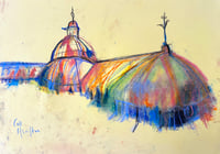 Image 2 of Kibble Palace, Glasgow Botanic Gardens - Soft Pastels and Charcoal on Paper