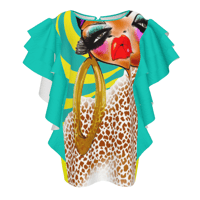 Image 1 of RUFFLE TOP 3