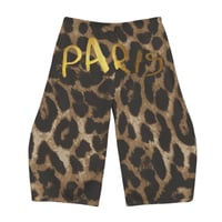 Image 4 of PARIS LEOPARD BARREL SWEATPANTS