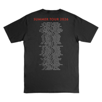 Image 2 of SUMMER 2026 TOUR TEE [PRINTED ON COMFORT COLORS]