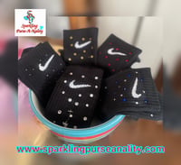 Image 2 of "Sparkling" Nike Socks
