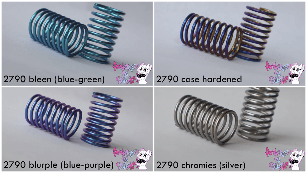 Image of boing. v1 [2790 - Bouncies] Titanium RC Drift Springs (27mm)