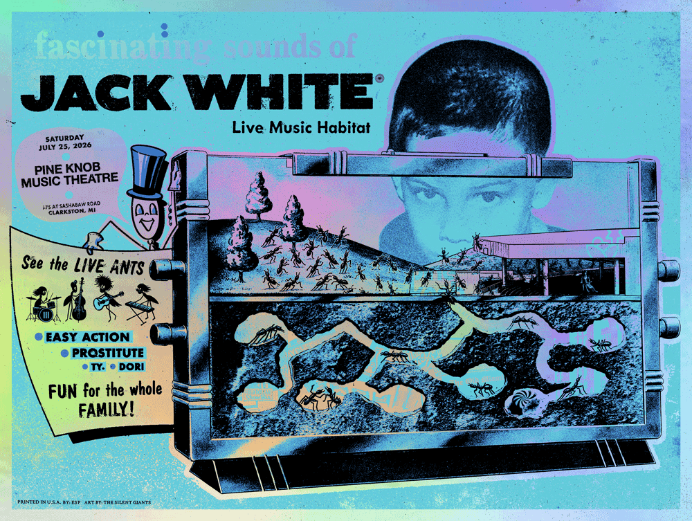 Jack White - Pine Knob - Foil - 2026