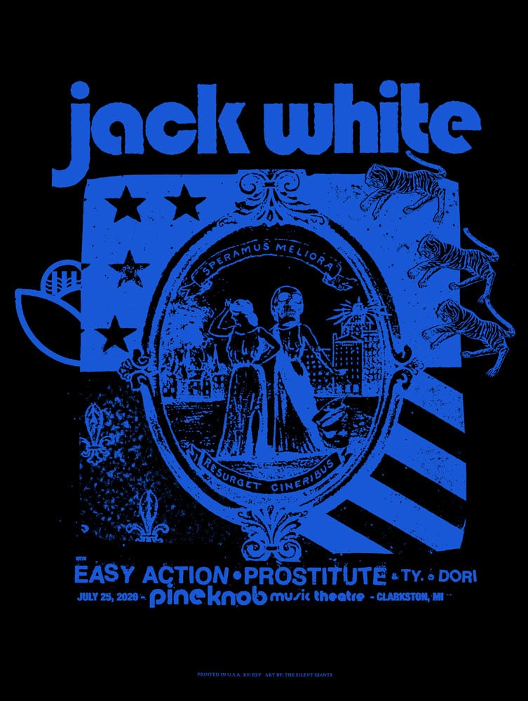 Jack White - Pine Knob - 2026 - Exclusive