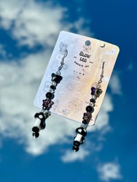 Image 1 of Midnight Mushroom Earrings