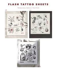 Image 2 of Temporary tattoo sheets