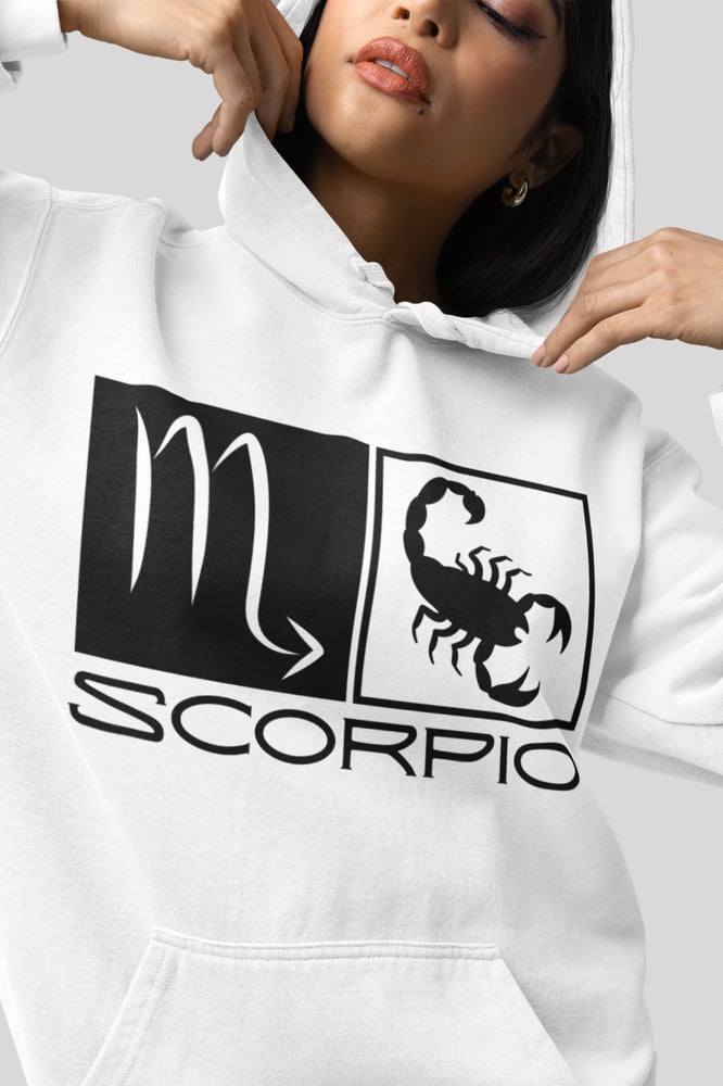 Image of Scorpio Sign Zodiac Hoodie