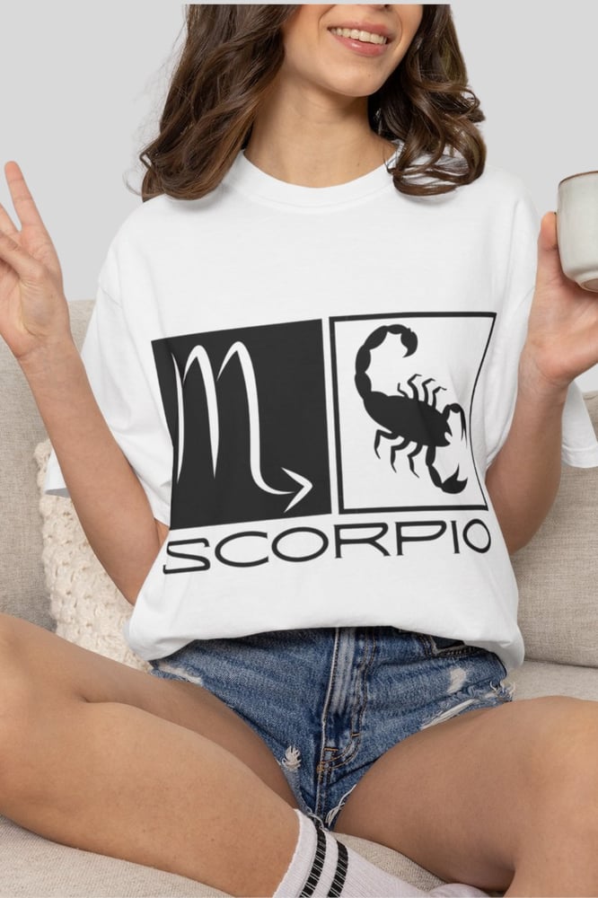 Image of Scorpio Zodiac Sign T-Shirt