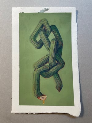 "Lake Chain" // Original Painting. ++FREE INTERNATIONAL SHIPPING++