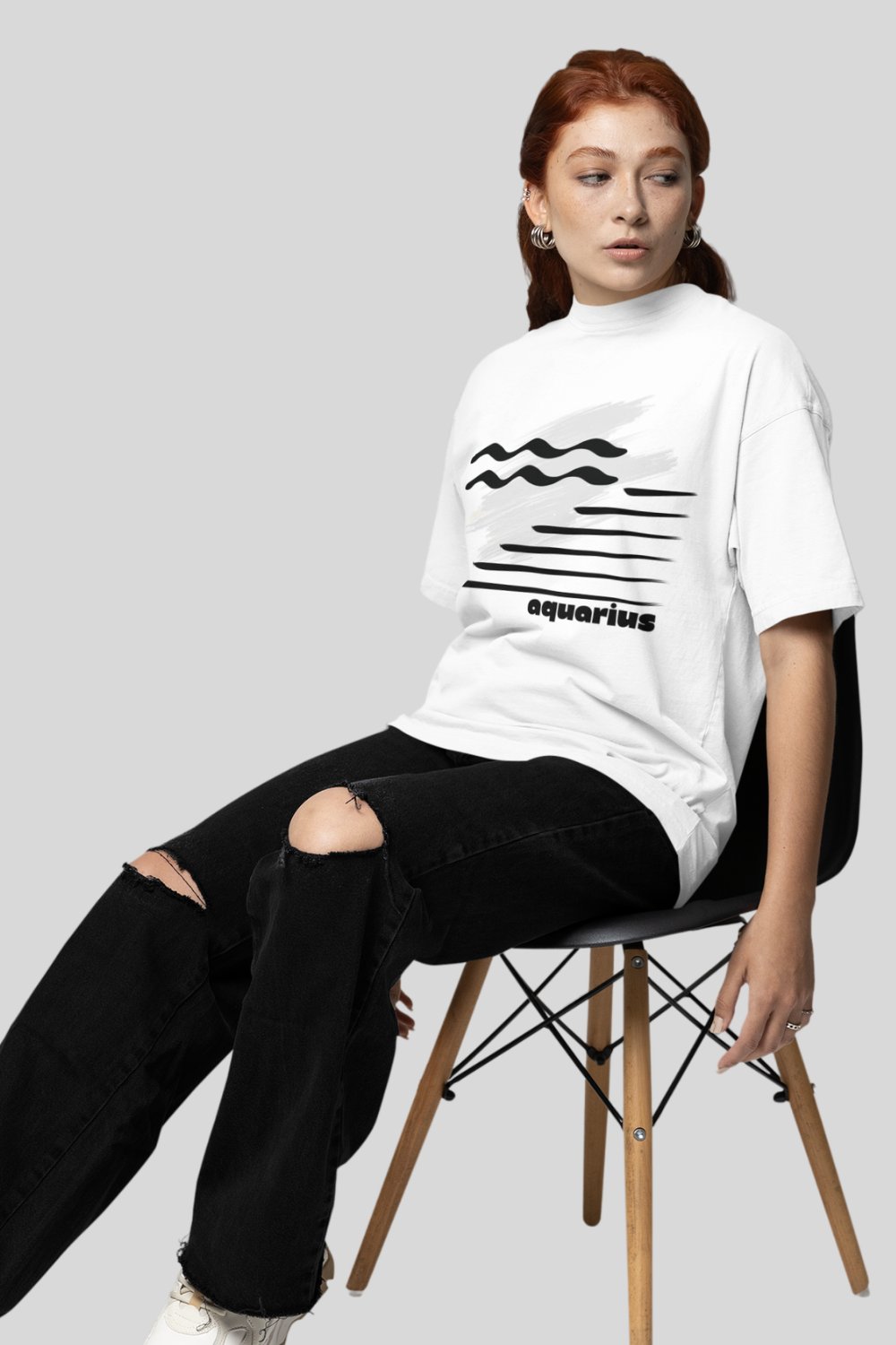 Image of Aquarius Zodiac T-Shirt