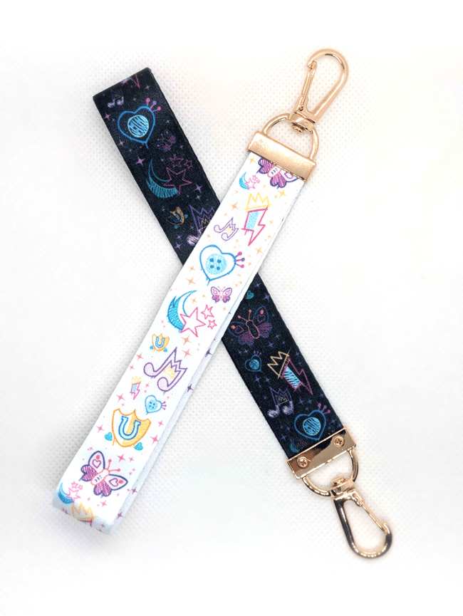 13.2*2cm 5th Generation Cutiemark Lanyard w/ Gold Clasp