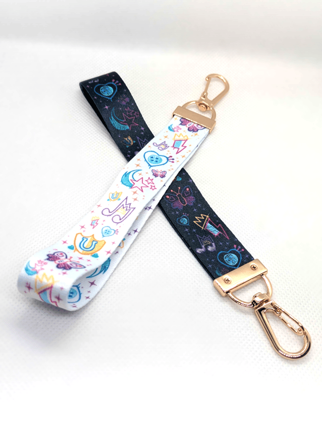 13.2*2cm 5th Generation Cutiemark Lanyard w/ Gold Clasp