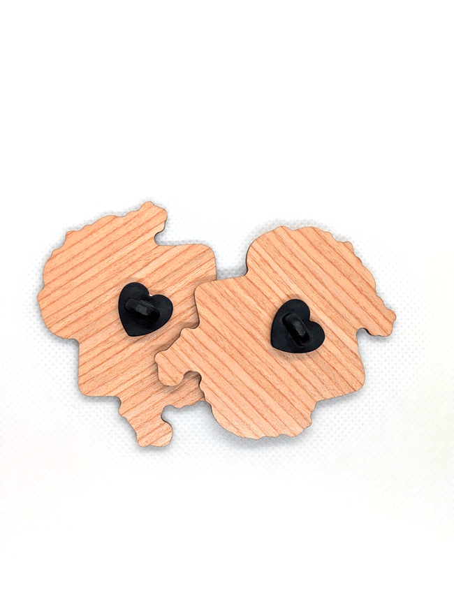 2'5" Magic Friendship Journal Wooden Pin 