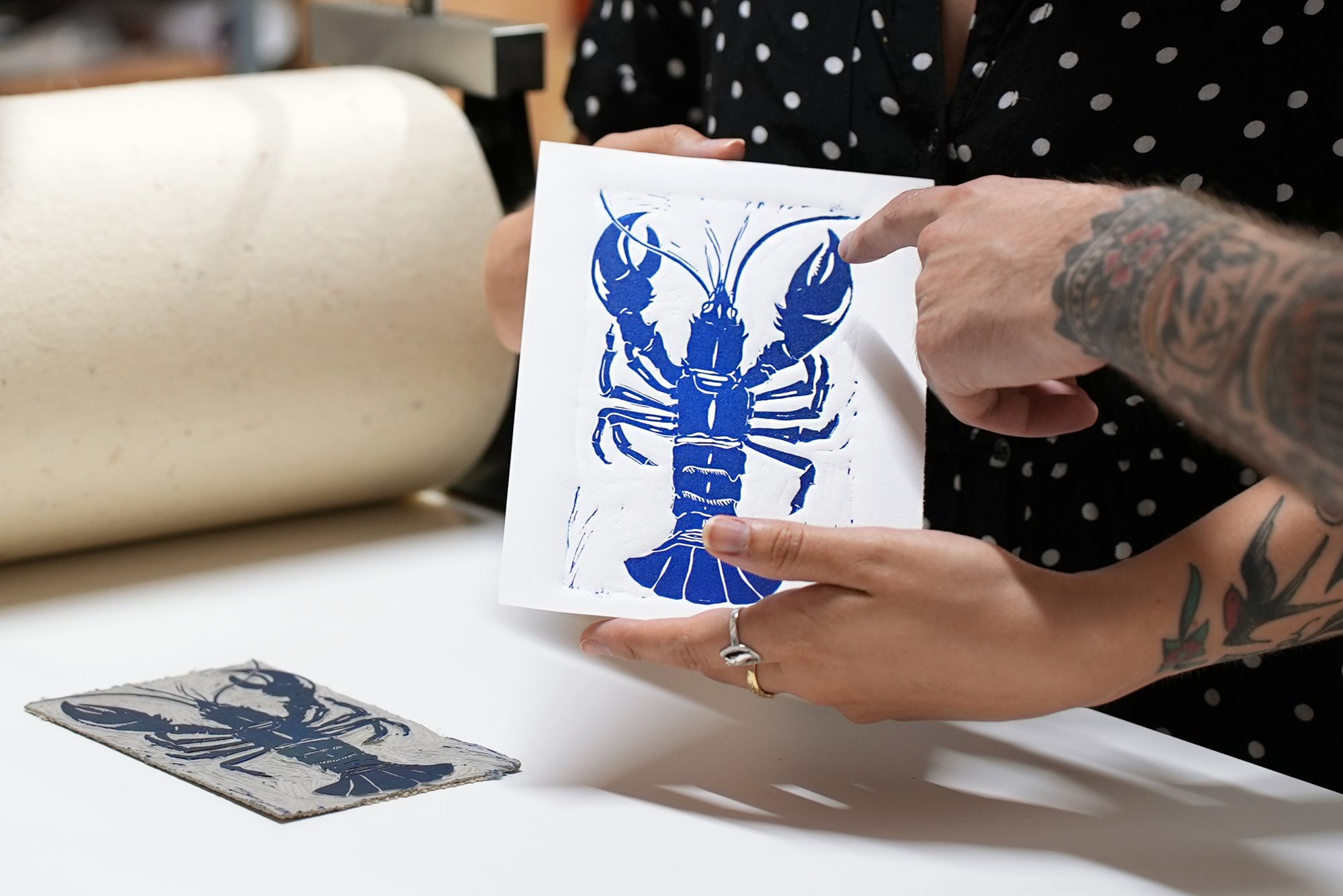 Image of ATELIER LINOGRAVURE