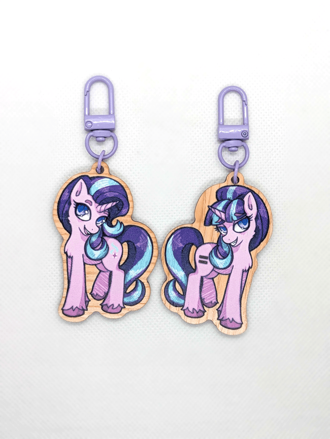 2'5" Starlight Unicorn Ashwood Charm