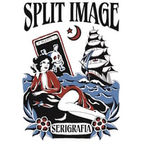 Image 3 of Split Image x Lucrezia ringer tee