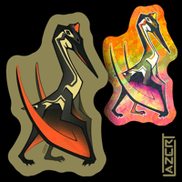 Image 1 of Quetzalcoatlus - Stickers