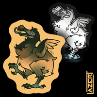 Image 1 of Heraldic Dodo - Stickers