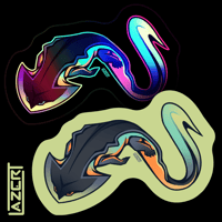 Image 1 of Diplocaulus - Stickers