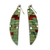 Santo Domingo Earrings (Green Turquoise)