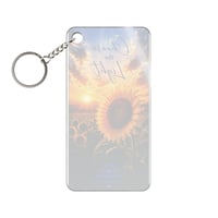 Image 2 of Choose the Light | Sunflower Inspirational Acrylic Keychain | Strength with Deanna