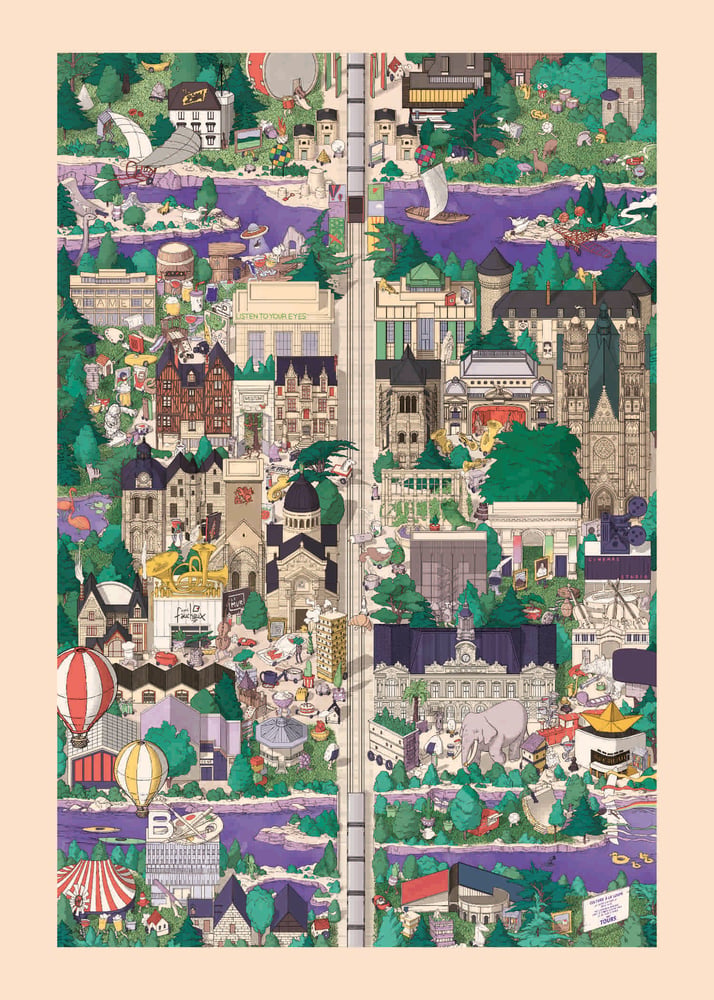 Image of Carte culturelle ville de Tours