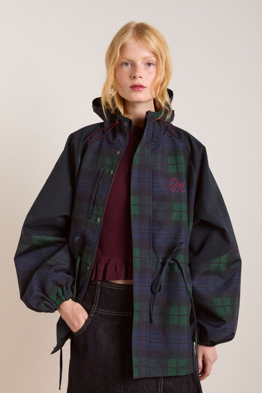 Image of 4-Liu raintcoat navy