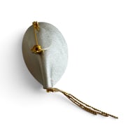 Image 4 of Broche Florale , modèle ARUM,  Argent