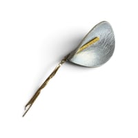Image 1 of Broche Florale , modèle ARUM,  Argent
